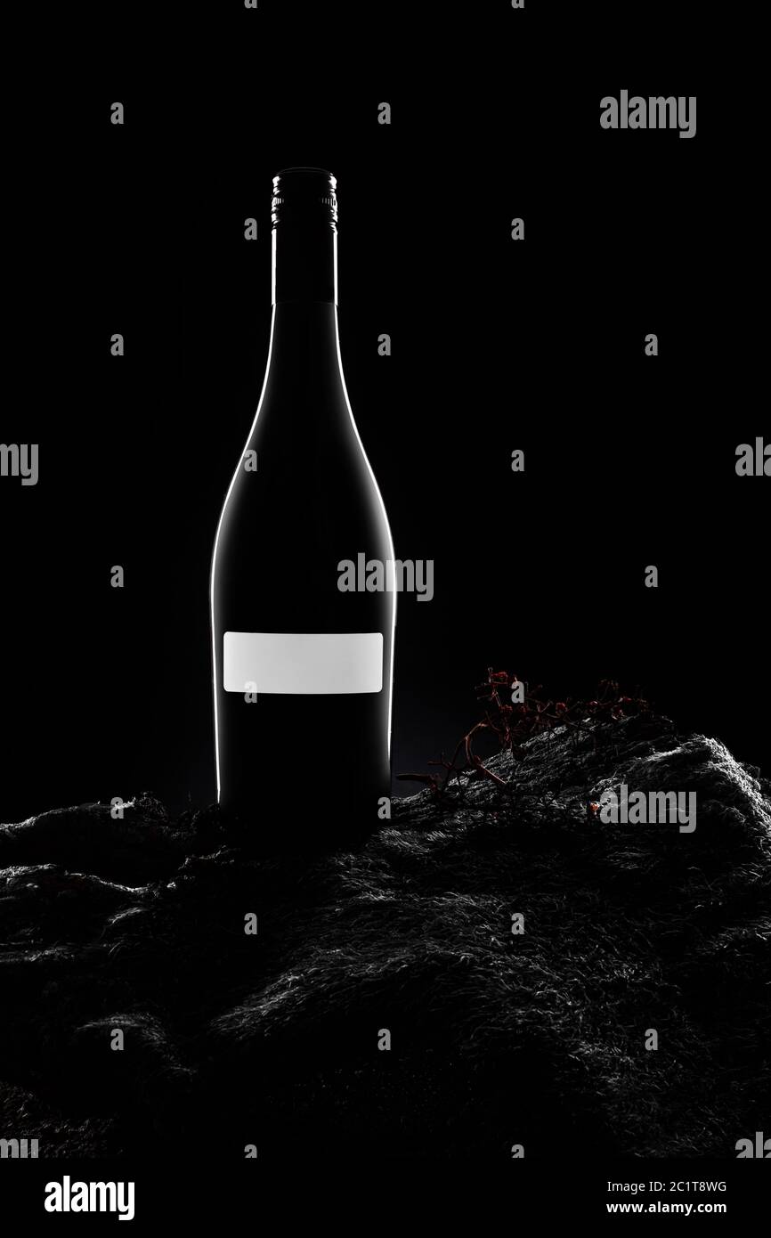 Luxury black and white wine background Stock Photo - Alamy