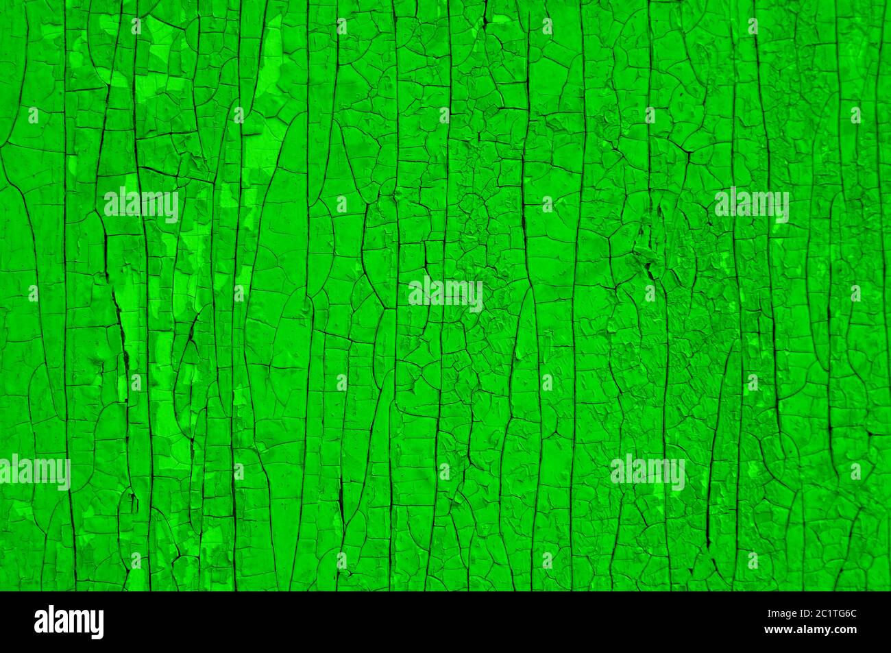 old wooden surface with cracked paint. Background Stock Photo