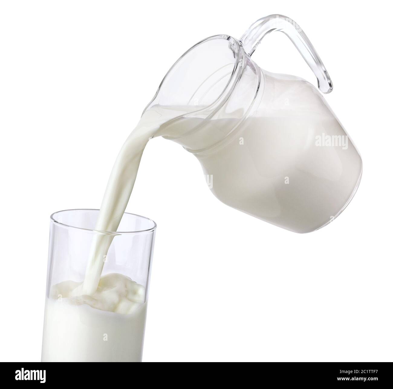 Pouring milk out milk jug hi-res stock photography and images - Alamy