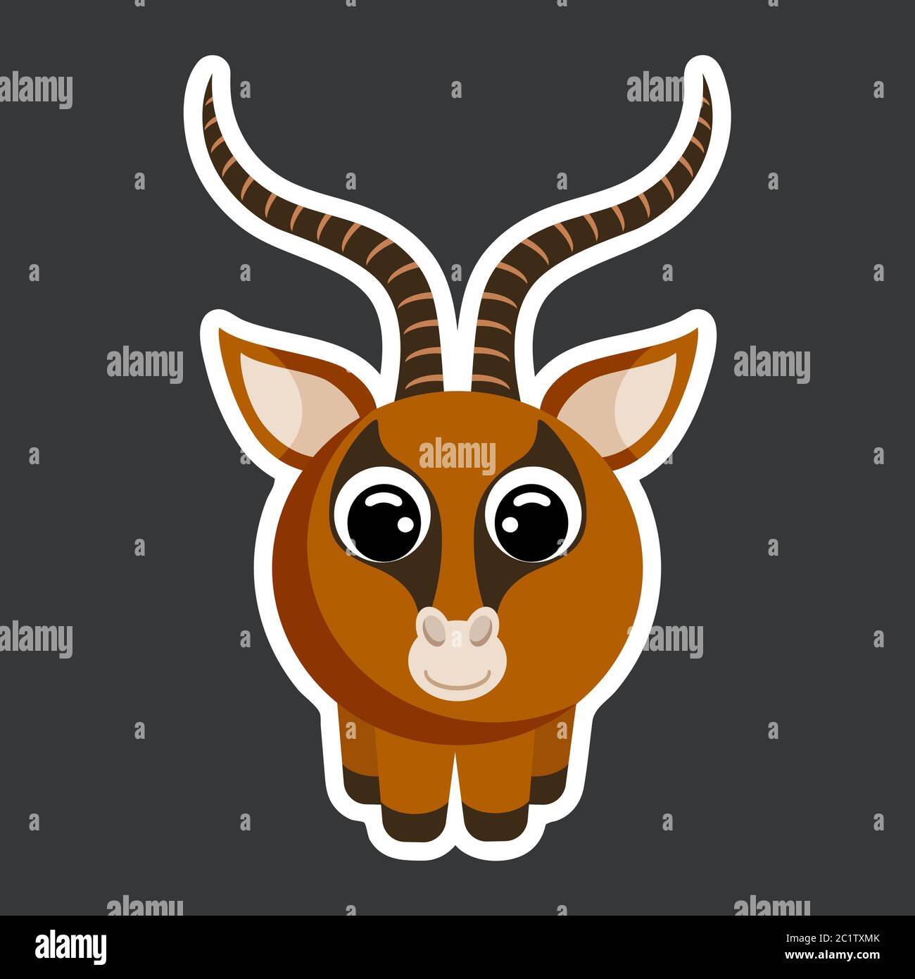 Cartoon Gazelle High Resolution Stock Photography And Images Alamy