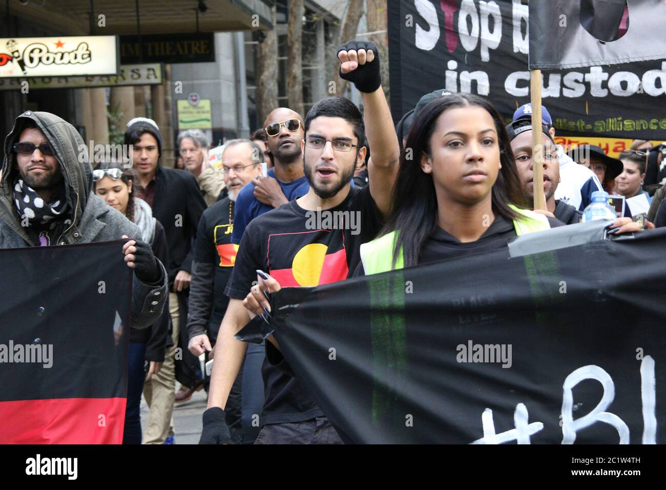 Black lives matter anti police brutality rally Stock Photo - Alamy