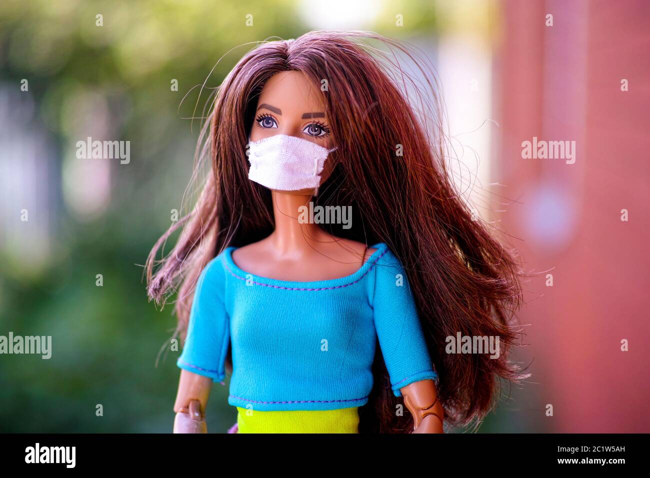 Girl With Barbie High Resolution Stock Photography and Images - Alamy