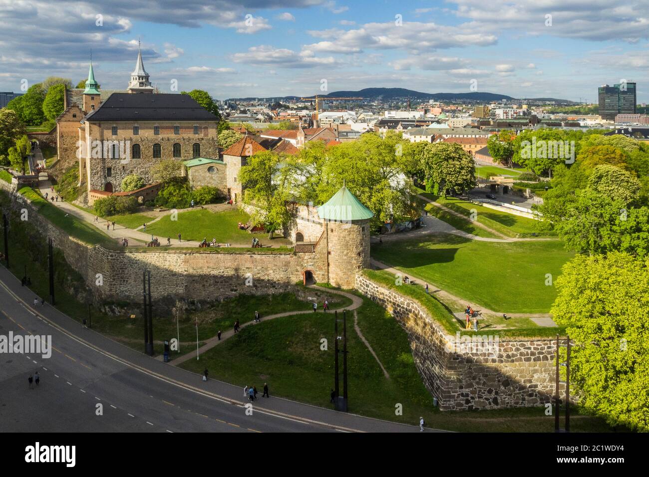 Norway, Oslo - Akershus Castle Stock Photo - Alamy