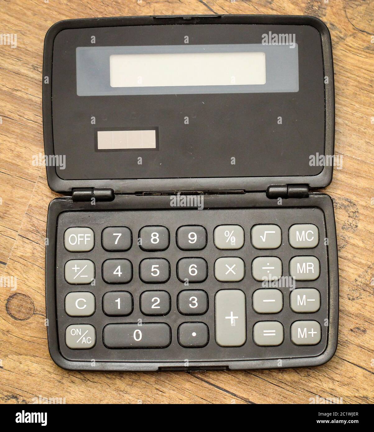 Keyboard and calculator Stock Photo