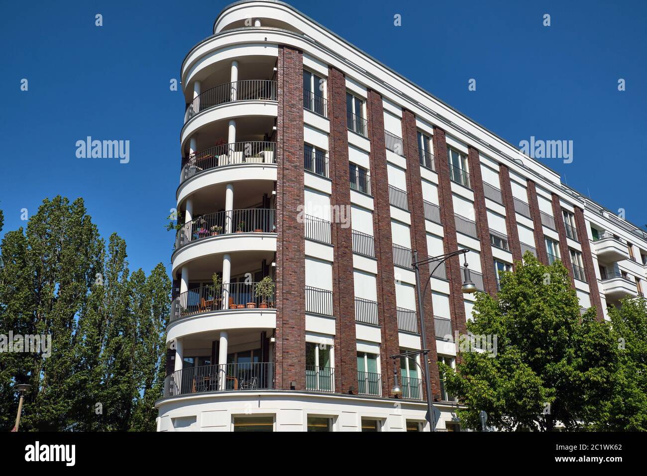 New luxury apartment house seen in Berlin, Germany Stock Photo - Alamy