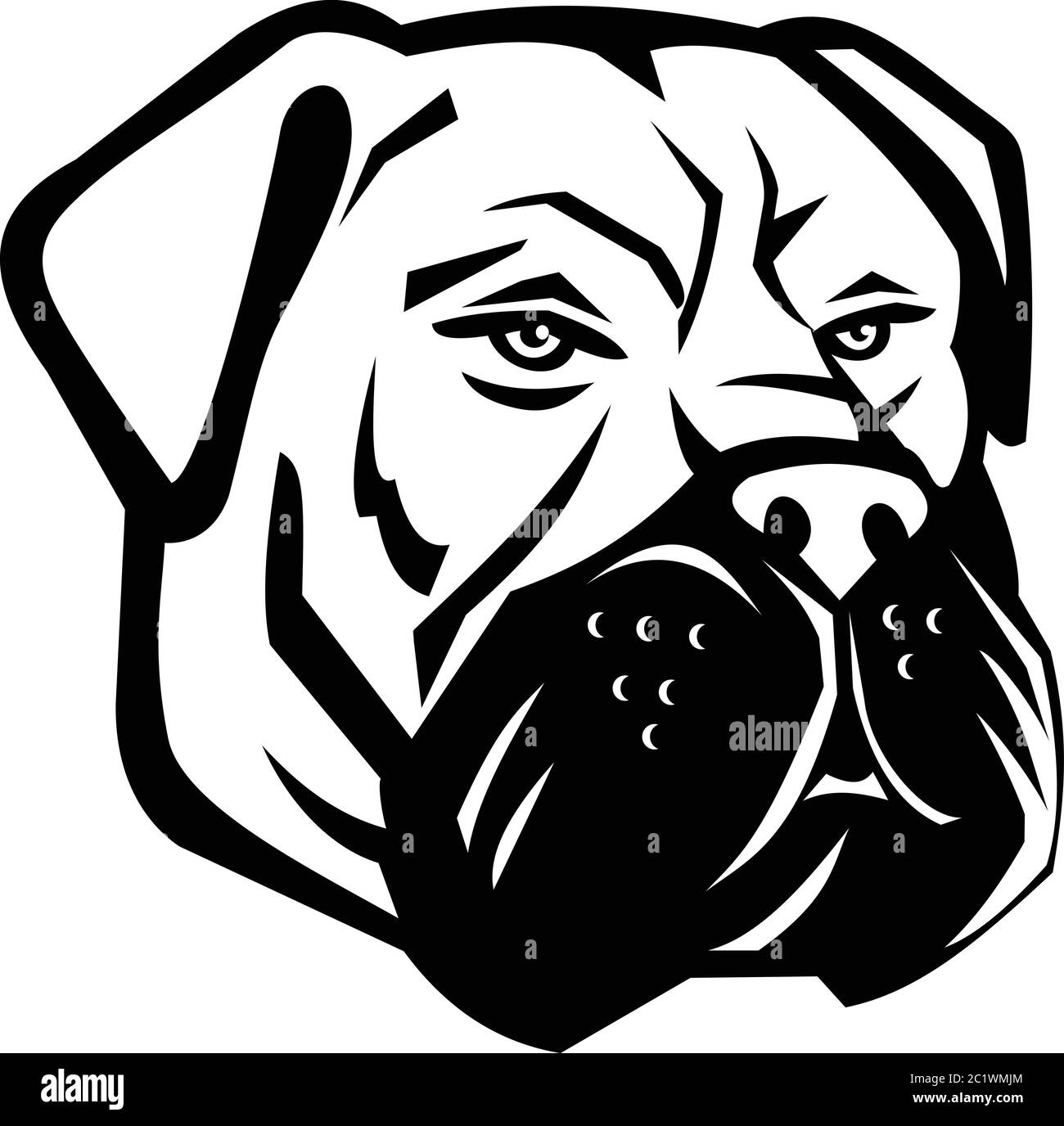 Large white dogs Stock Vector Images Alamy