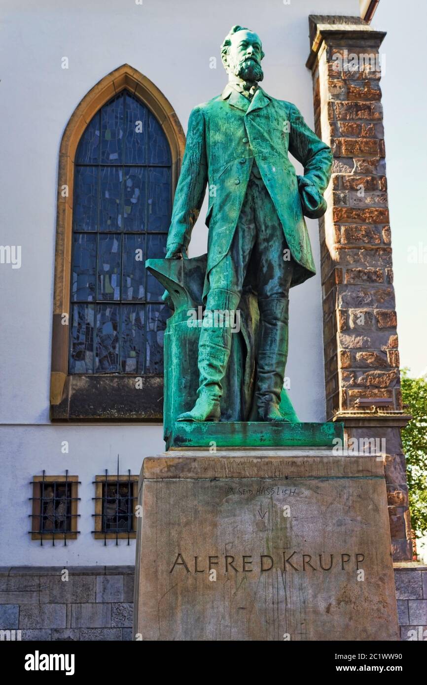 Alfred Krupp Stock Photo