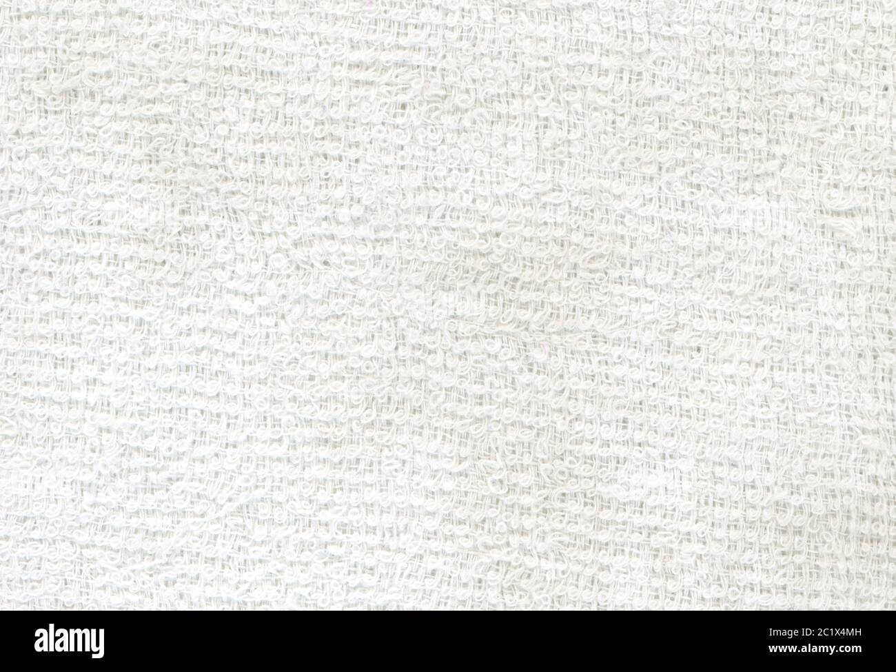 white towel texture Stock Photo