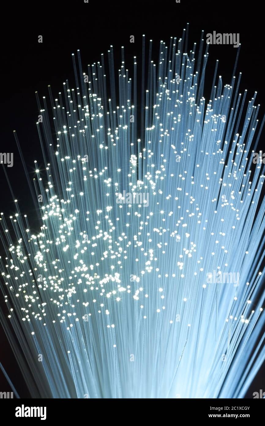 optical fiber Stock Photo