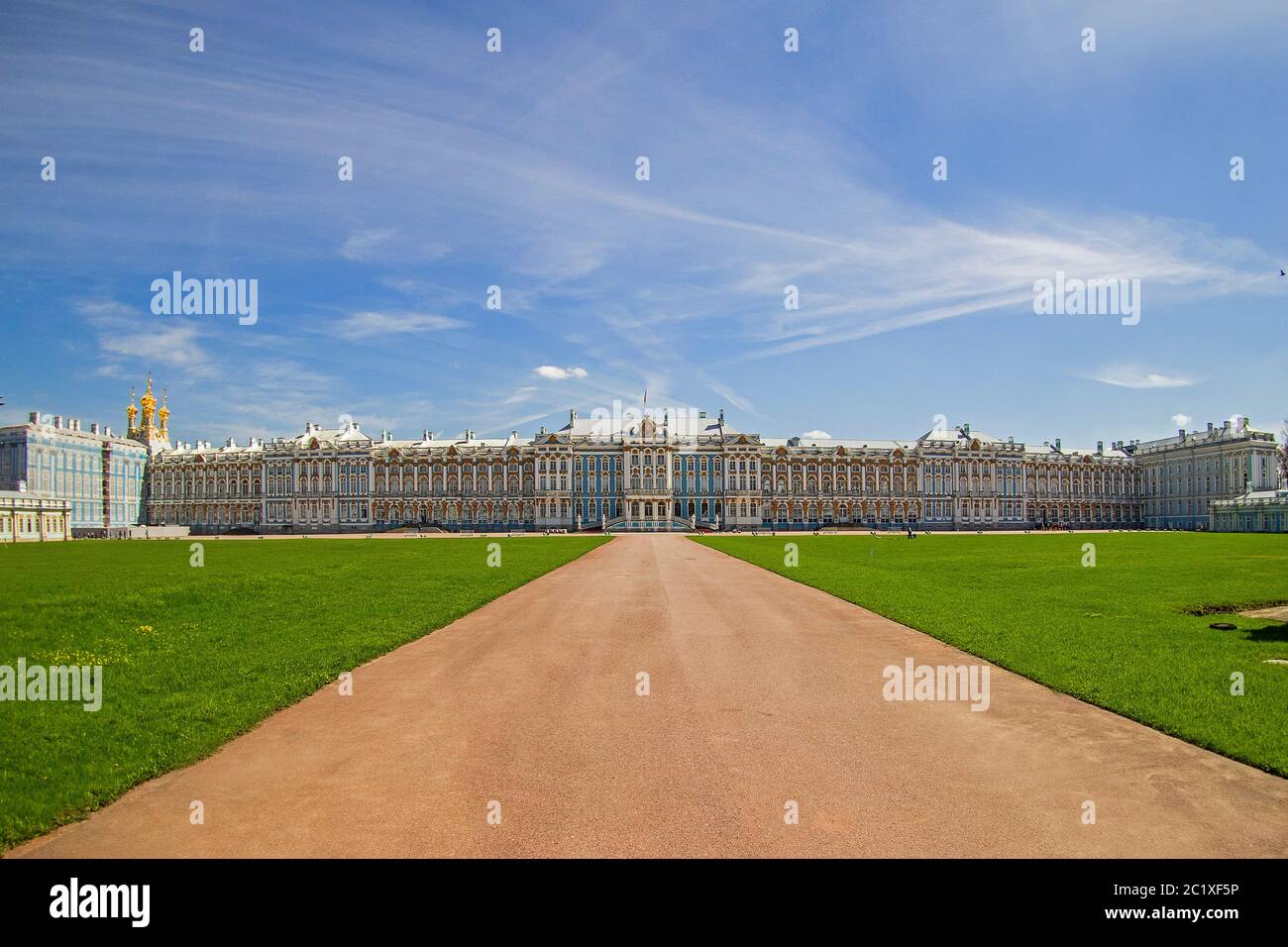 Russia, St. Petersburg - Katarina's Palace Stock Photo