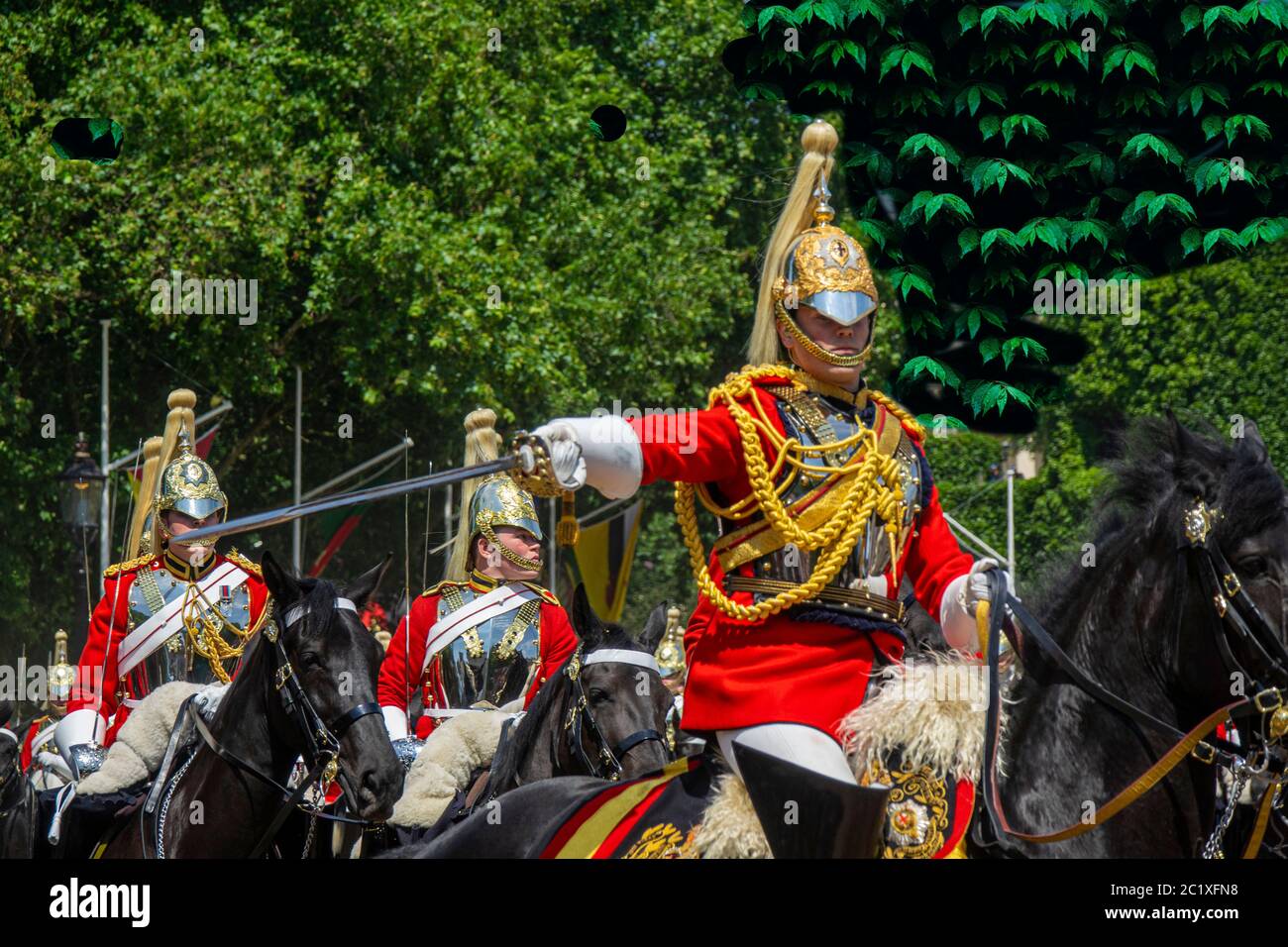 Trooping the colour Stock Photo - Alamy