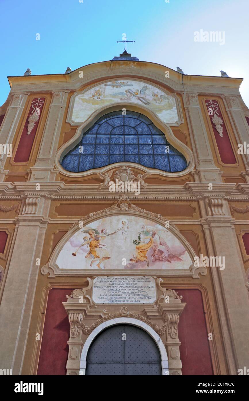 baroque church Stock Photo