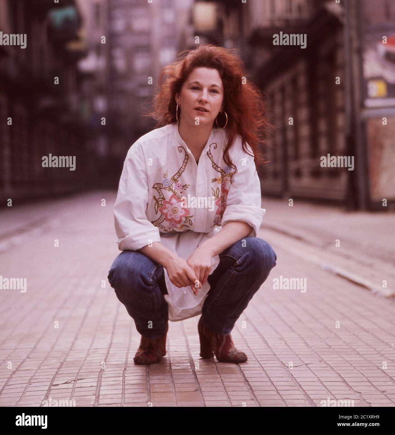 Carol Grimes, britische Sängerin und Songwriterin, Deutschland um 1983