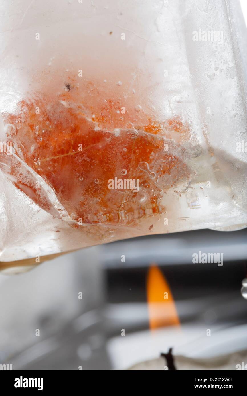 fire and Ice Stock Photo