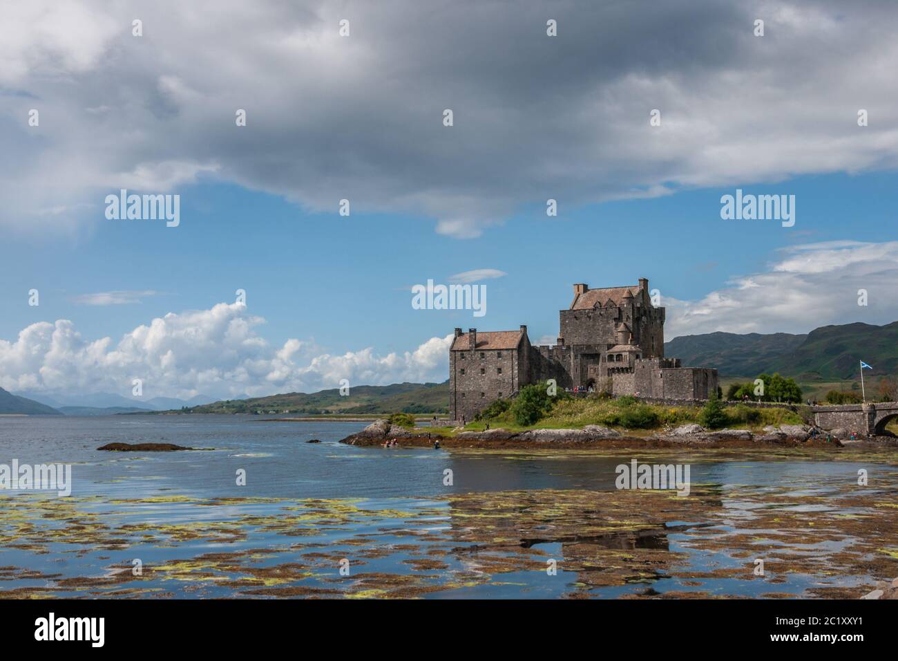 Eilean Donan Castle Dornie Scotland Stock Photo