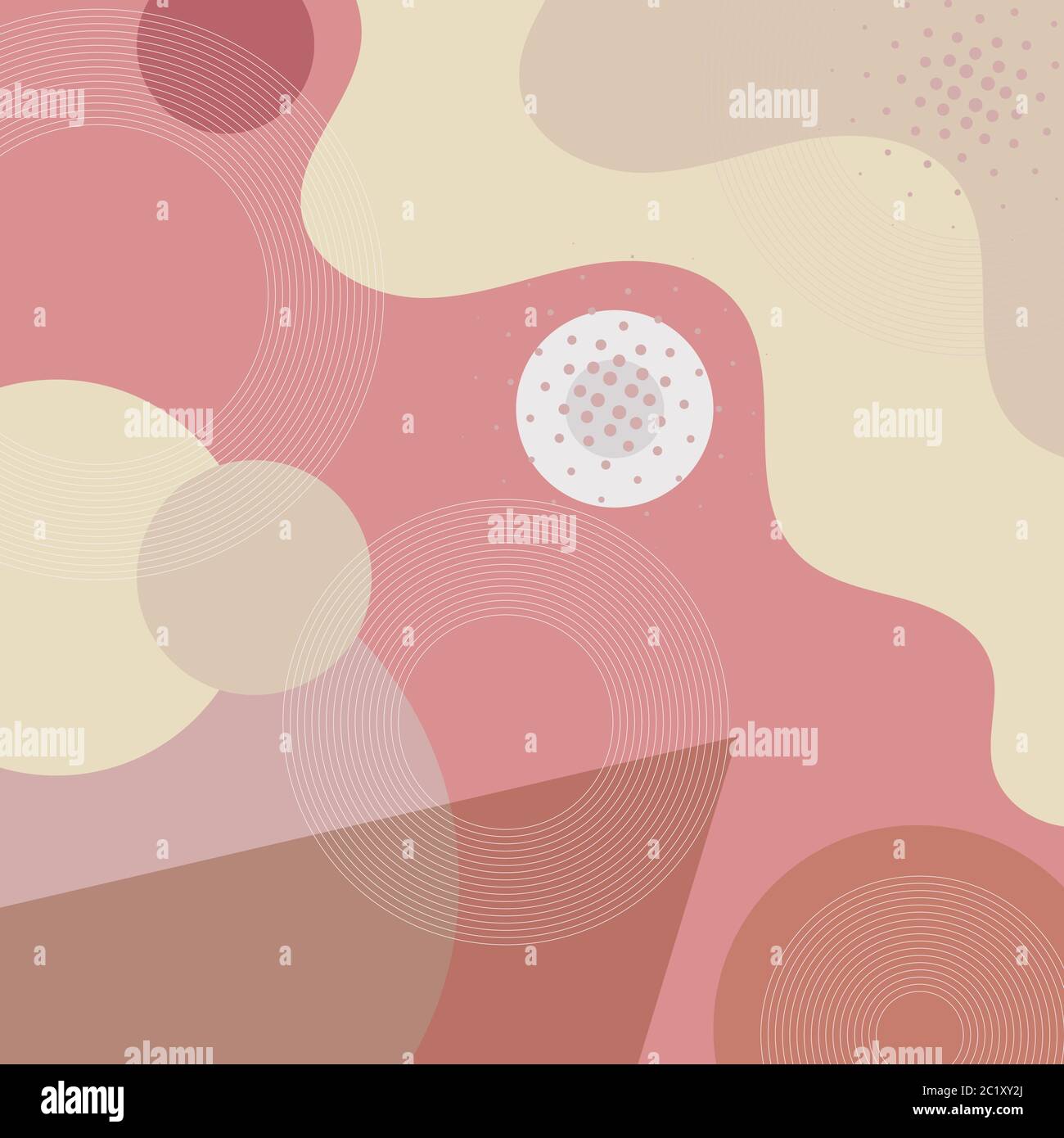 Modern geometric abstract background. Vector Stock Vector