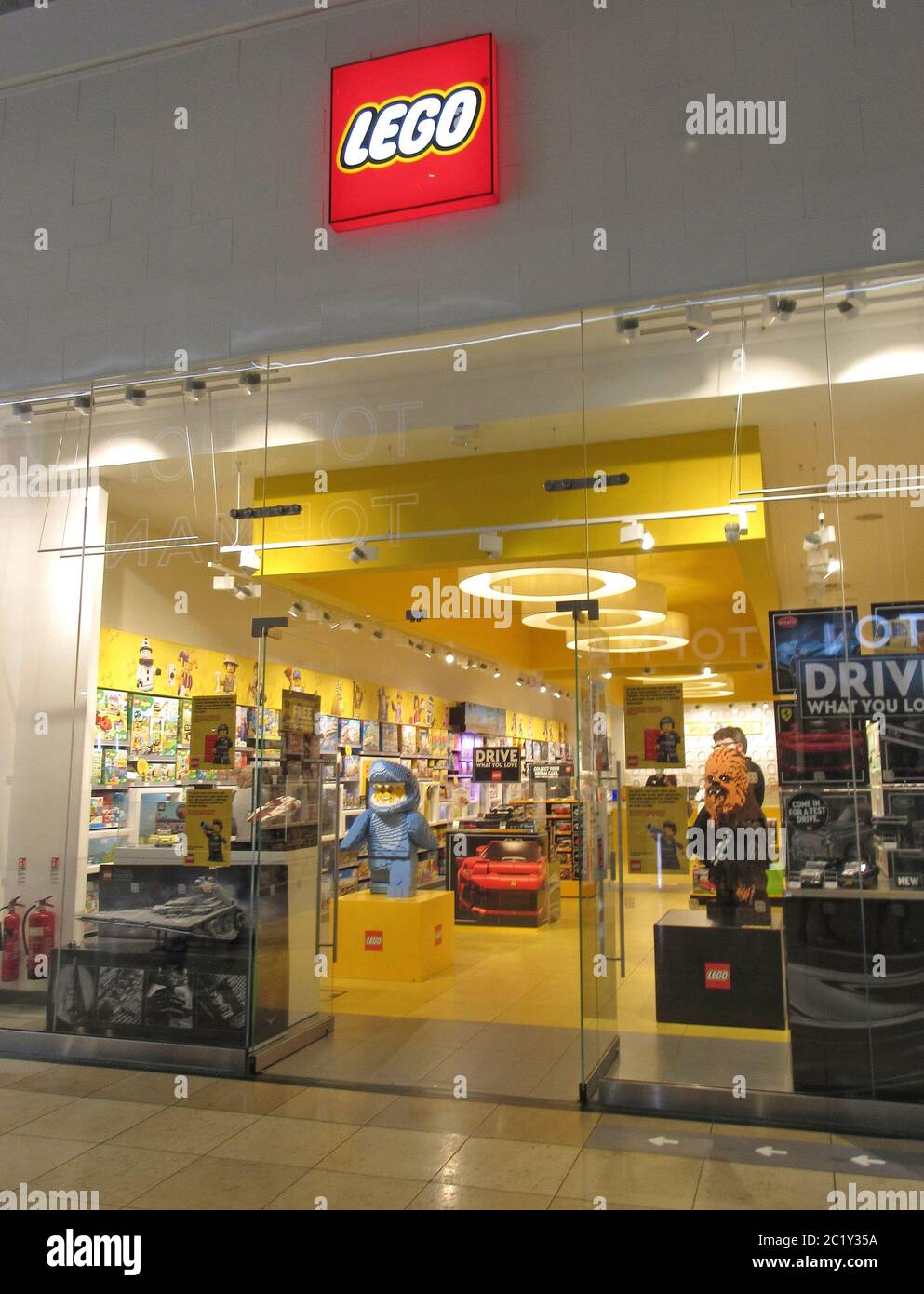 Lego store at a retail shopping centre Stock Photo Alamy