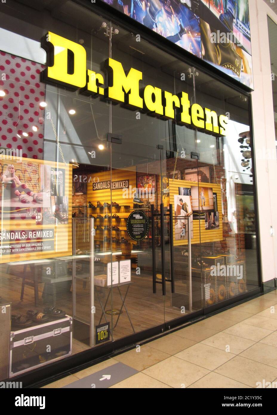 Dr martens logo hi-res stock photography and images - Alamy