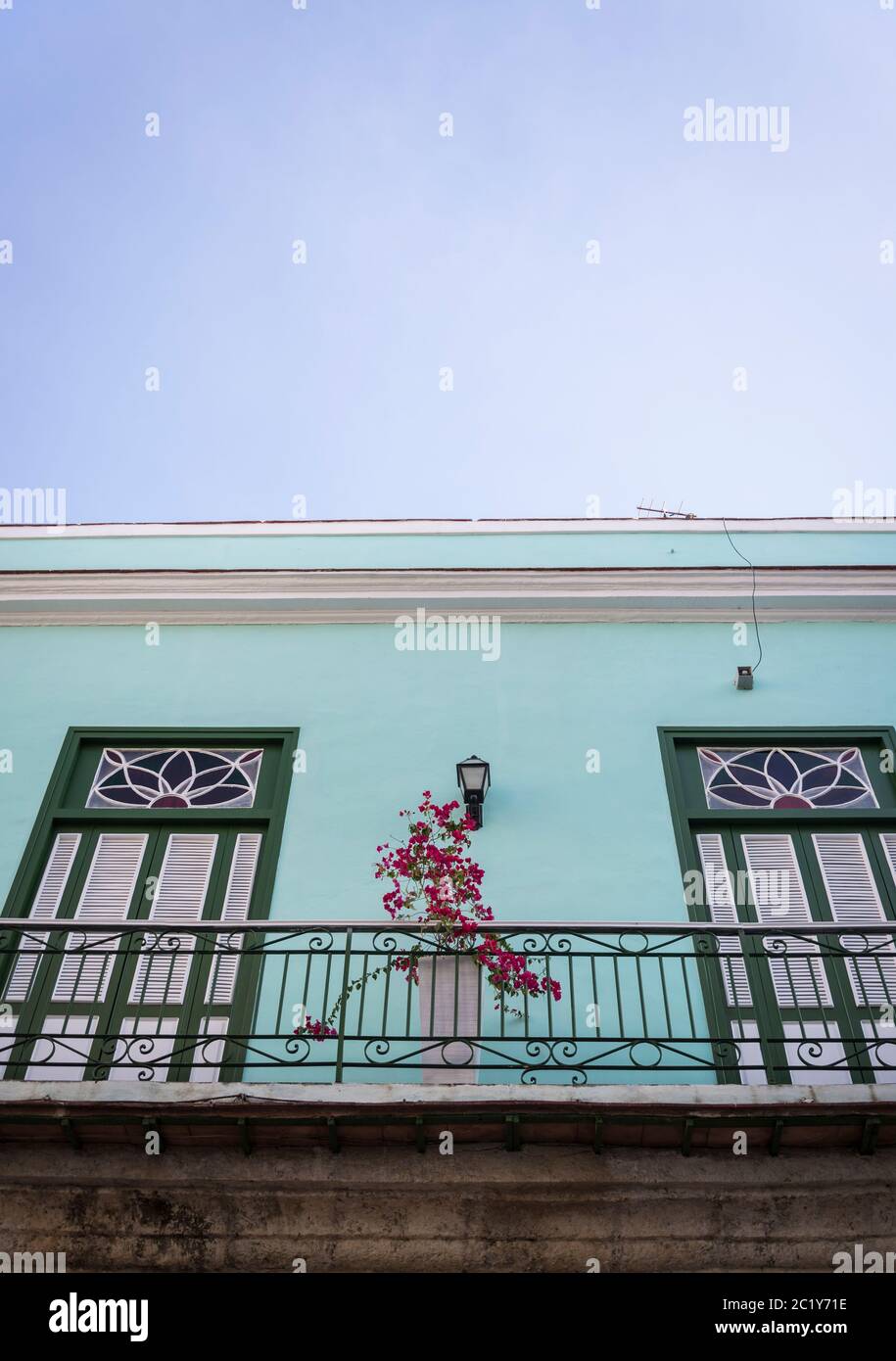 Beautiful House Detail Of Spanish Style Colonial Architecture With 