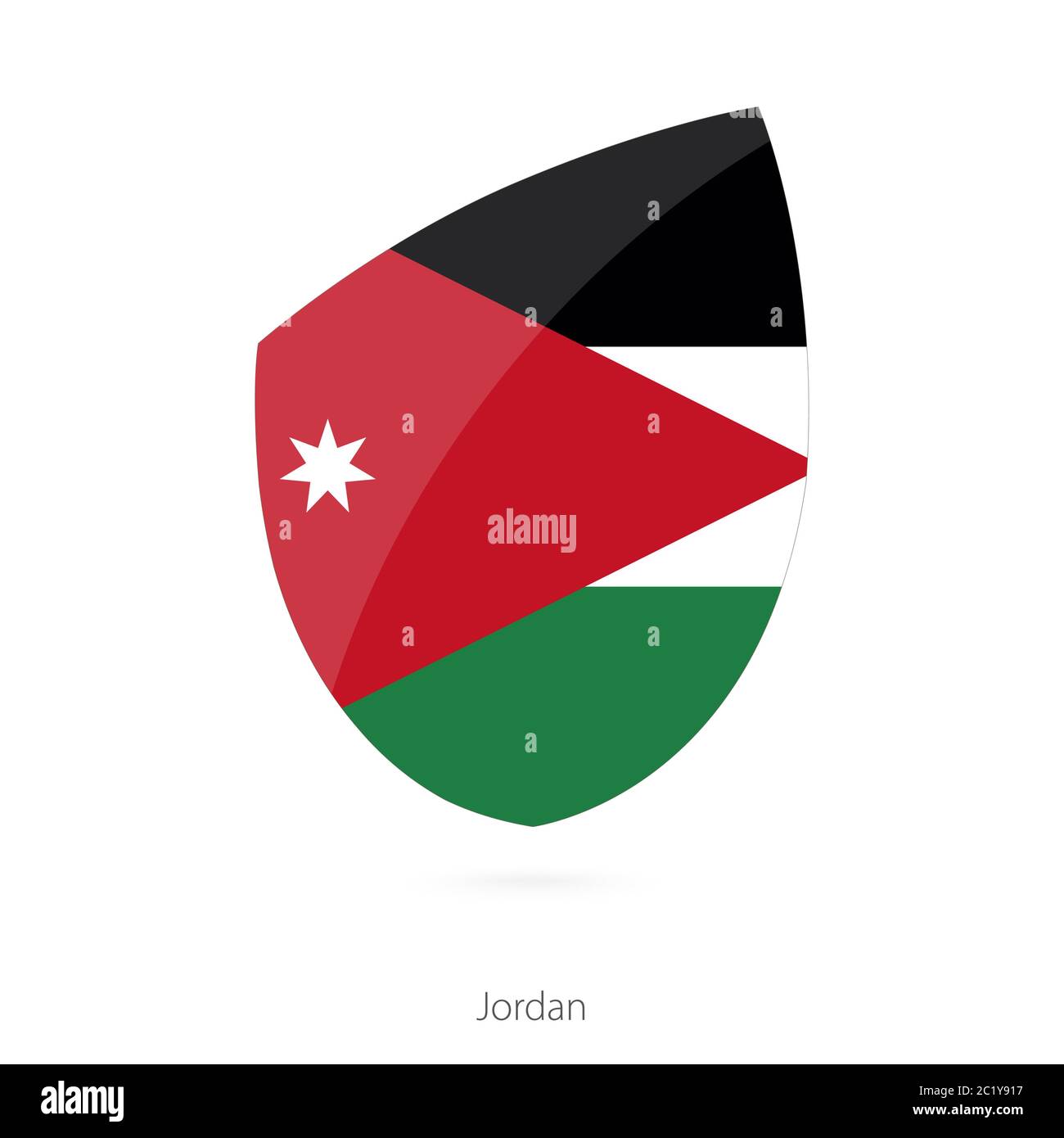 Flag of Jordan. Vector Illustration Stock Vector Image & Art Alamy