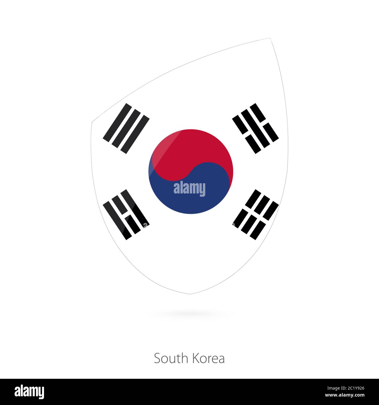Flag of South Korea. Vector Illustration Stock Vector Image & Art - Alamy