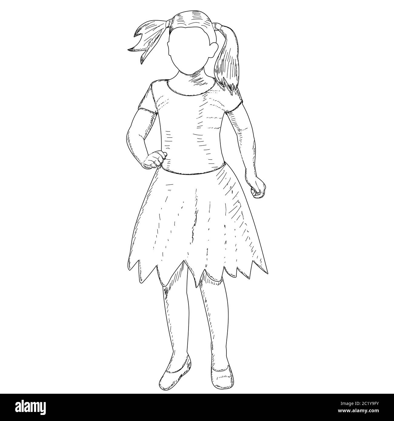 sketch a little girl dancing Stock Vector Image & Art - Alamy sketch a little girl dancing Stock Vector Image & Art - Alamy