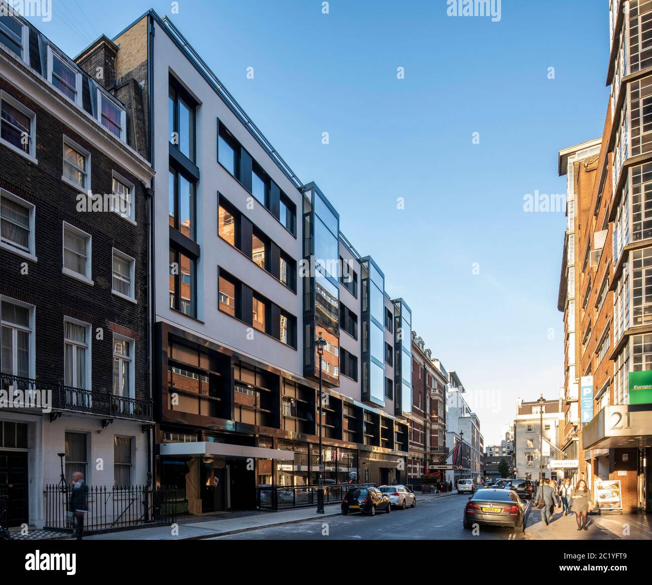 Elevation on Bryanston Street. 19 Seymour Street, London, United