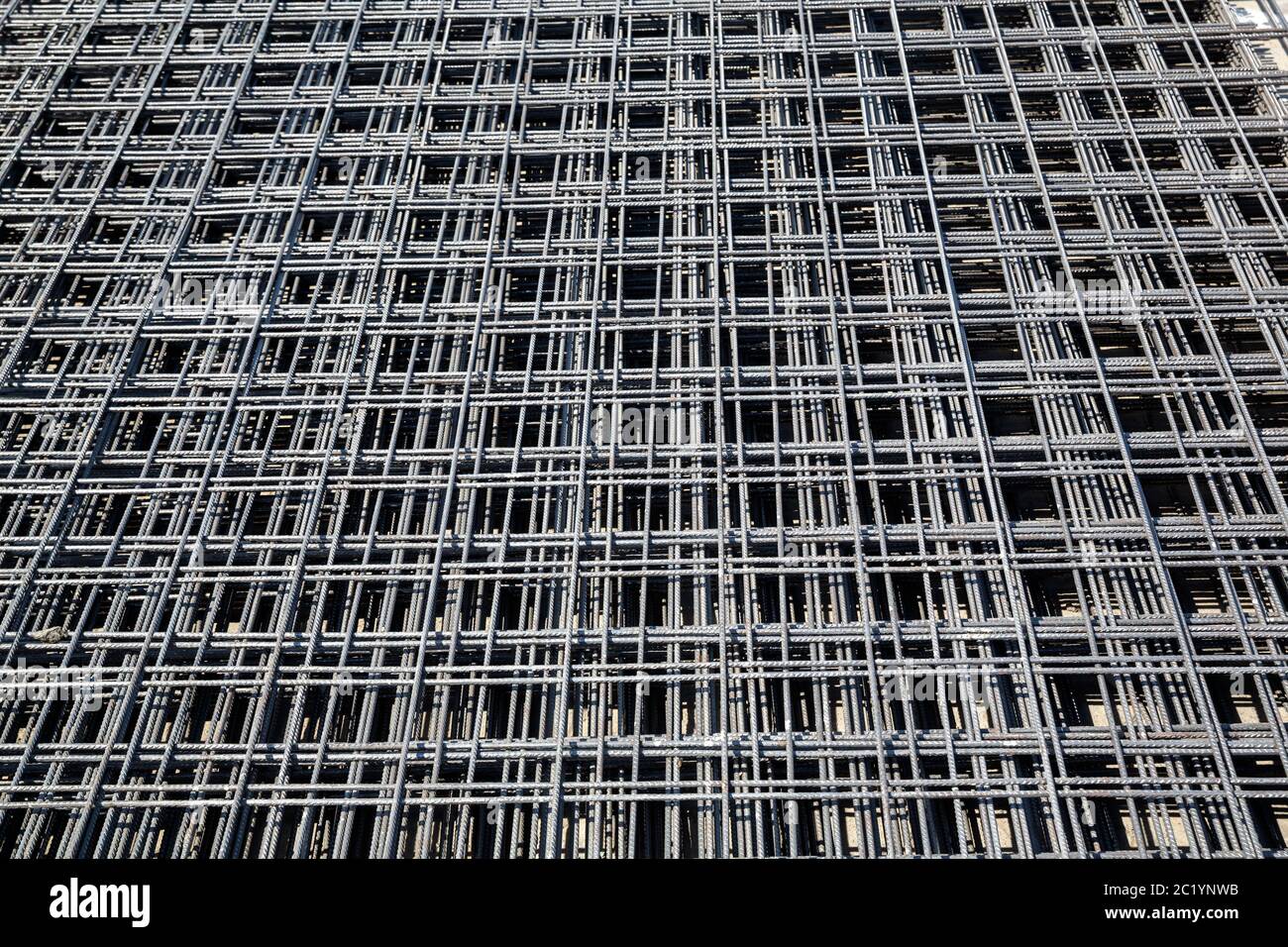 iron lines background Stock Photo