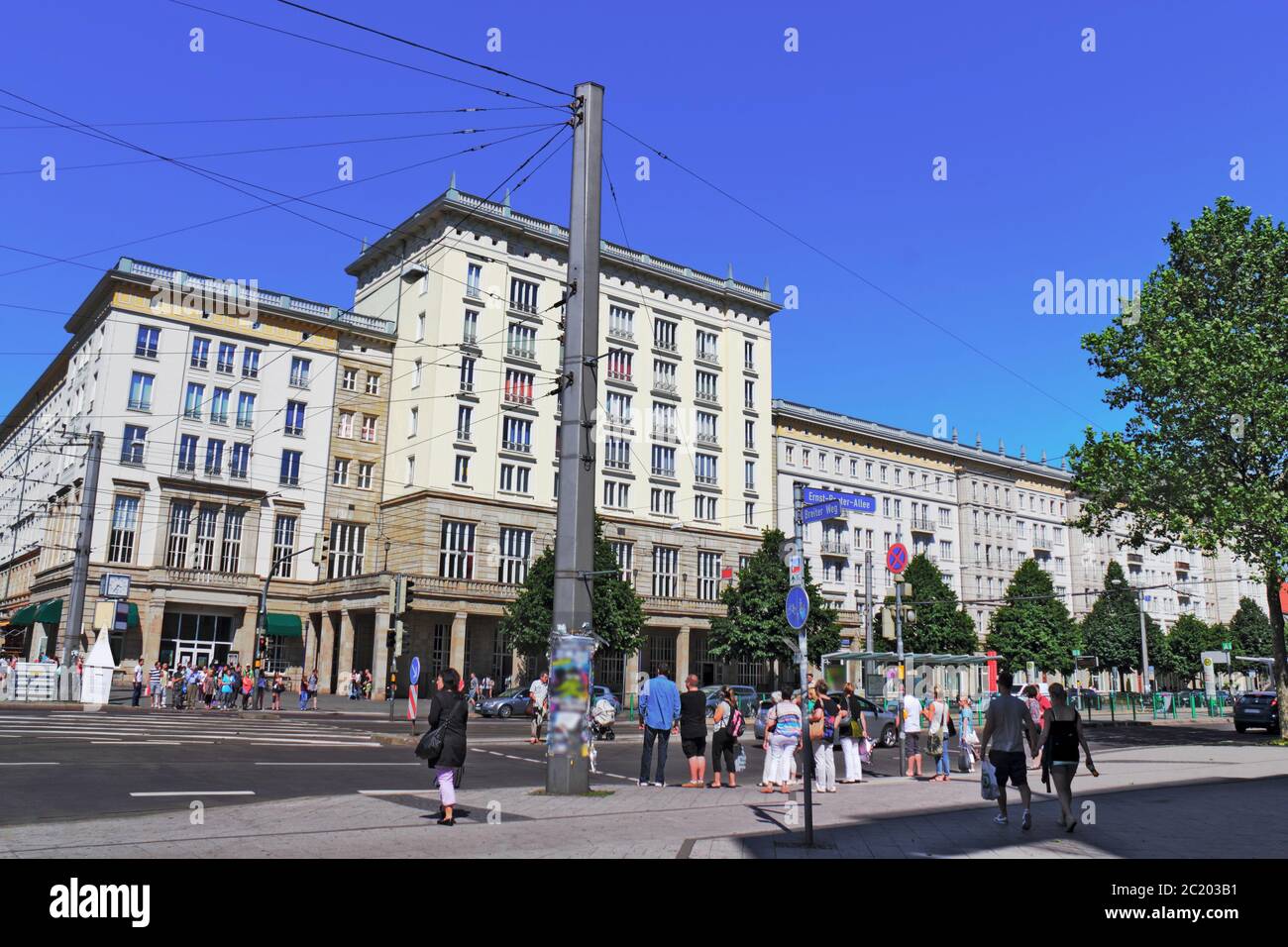 Magdeburg city centre Stock Photo - Alamy
