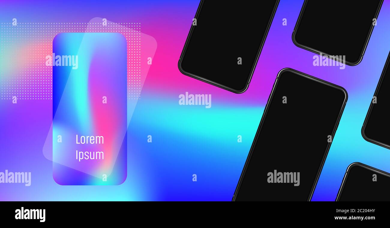 Landing page template Stock Vector Images - Alamy