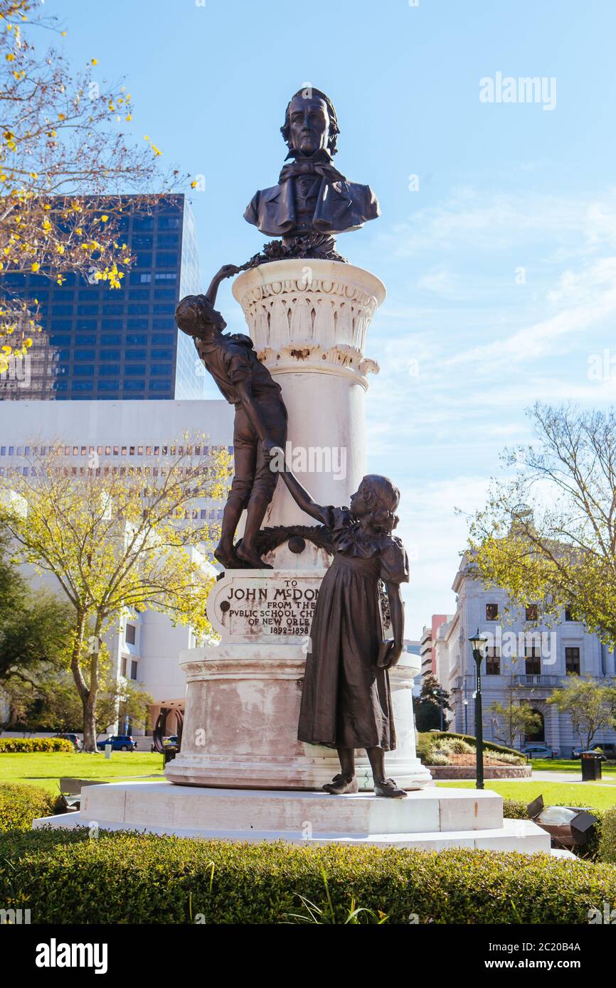 Lafayette Square New Orleans High Resolution Stock Photography and