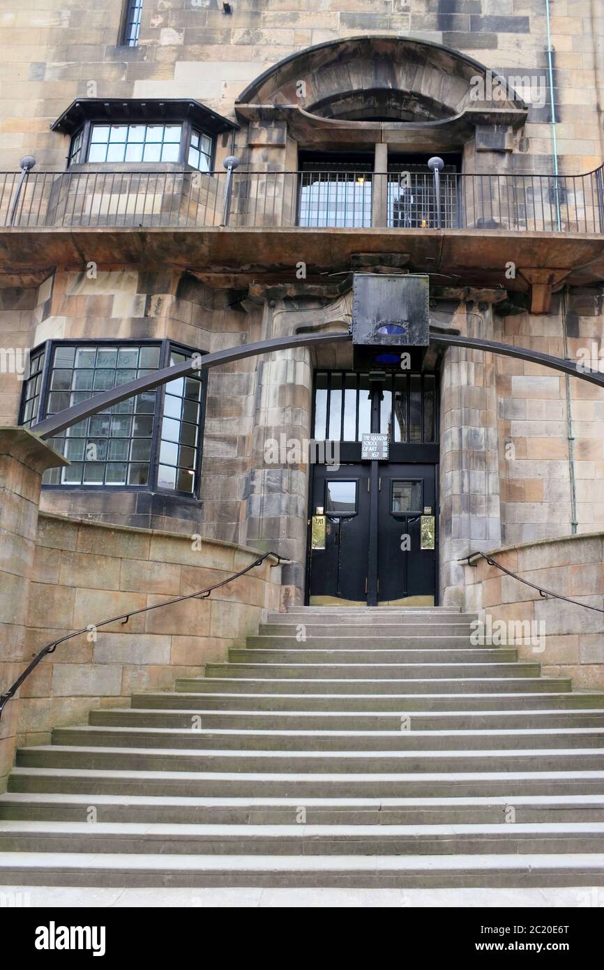 Glasgow School of Art Stock Photo Alamy