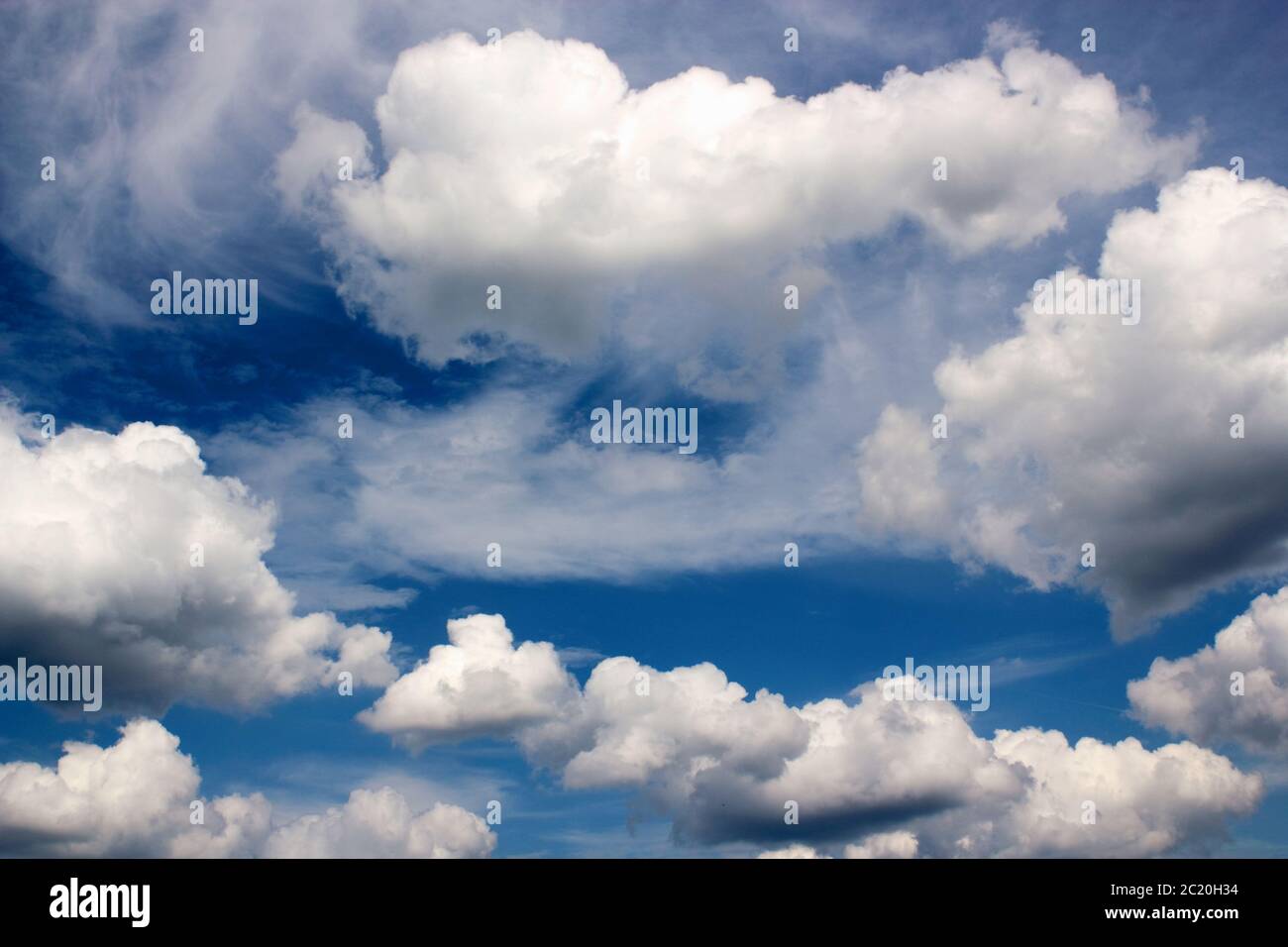 Cloudy Lake Stock Photo