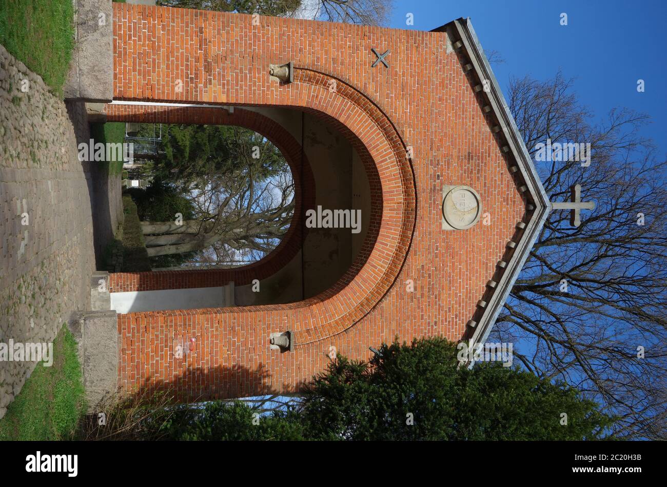 Gatehouse in Bad Oldesloe Stock Photo