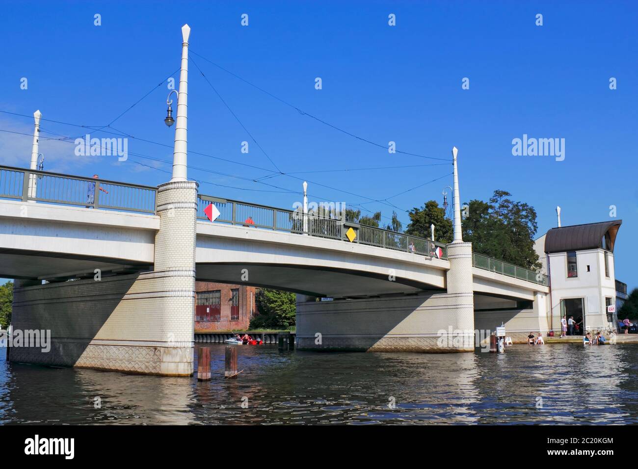 millennium bridge Stock Photo