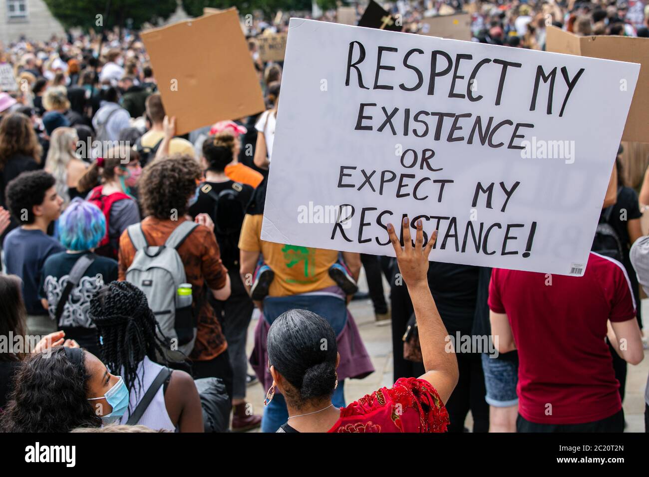 Respect My Existence Or Expect My Resistance Protest T-Shirt Respect My Existence Or Expect My Resistance Protest T-Shirt