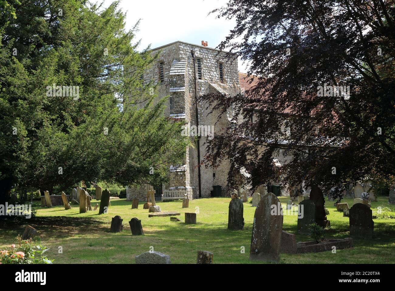 St Mary The Blessed Virgin Church And Graveyard At East Brabourne st-mary-the-blessed-virgin-church-and-graveyard-at-east-brabourne