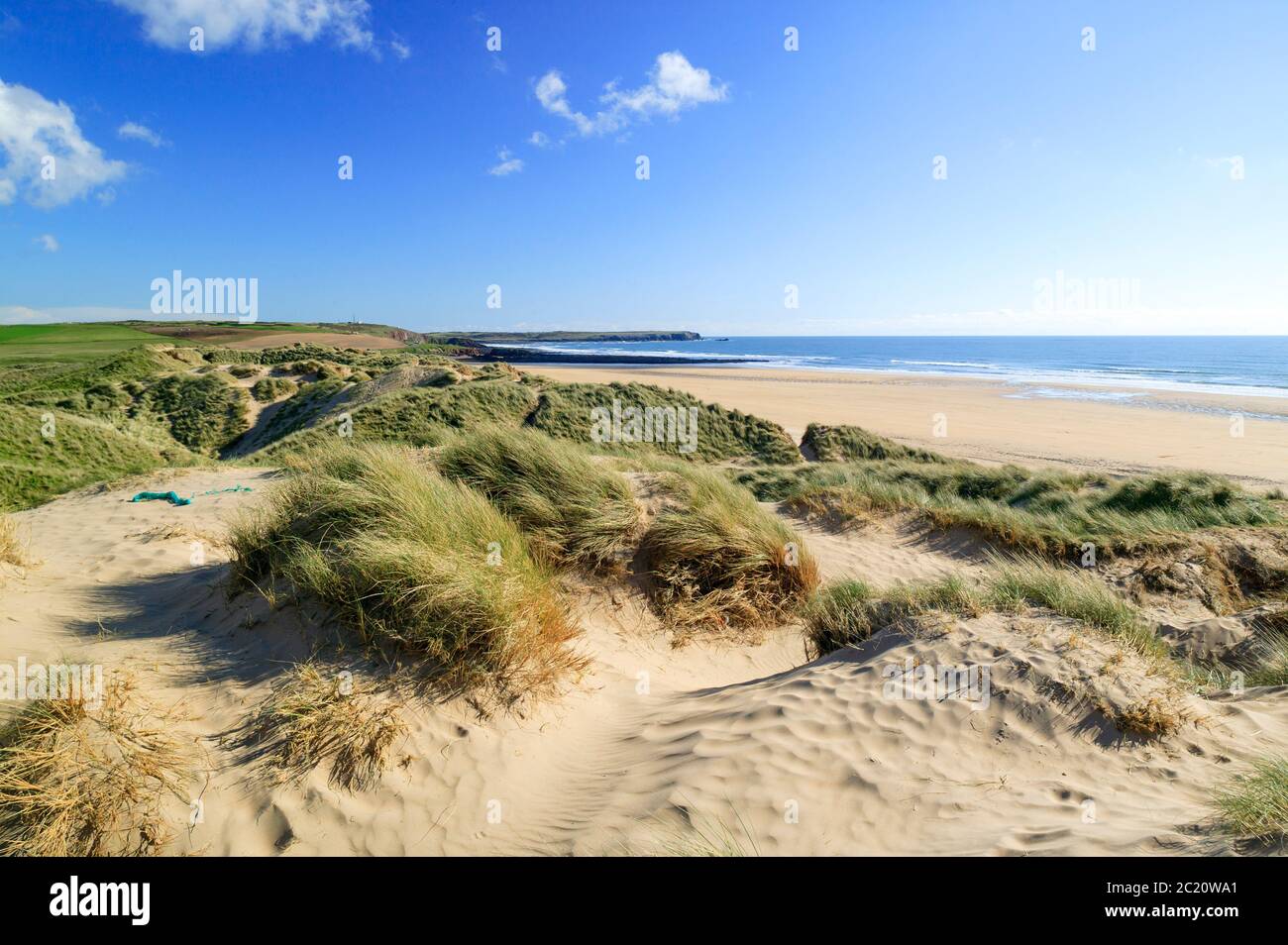 Freshwater West Pembroke Pembrokeshire Wales Stock Photo Alamy
