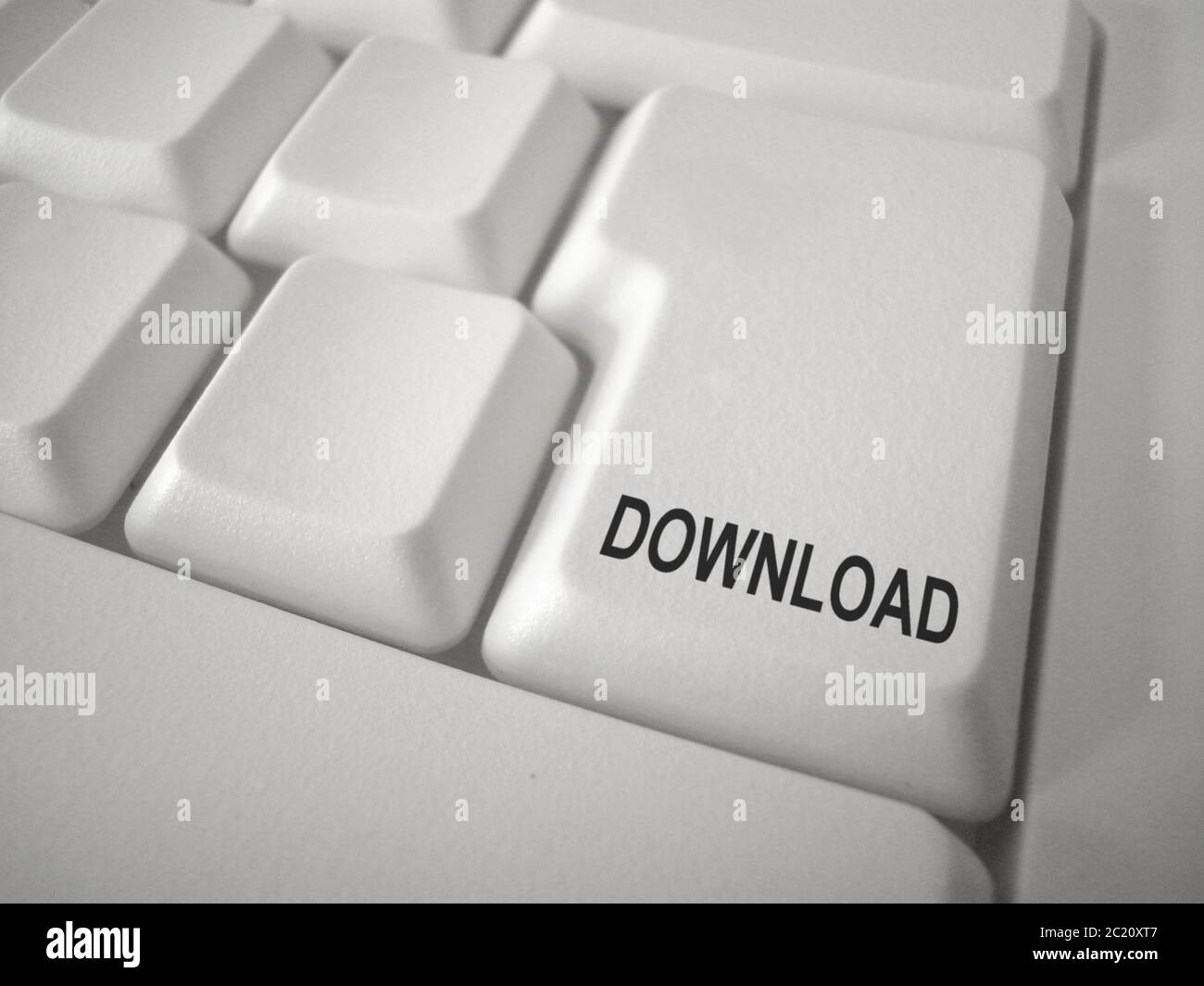 Keybord Button Download Stock Photo