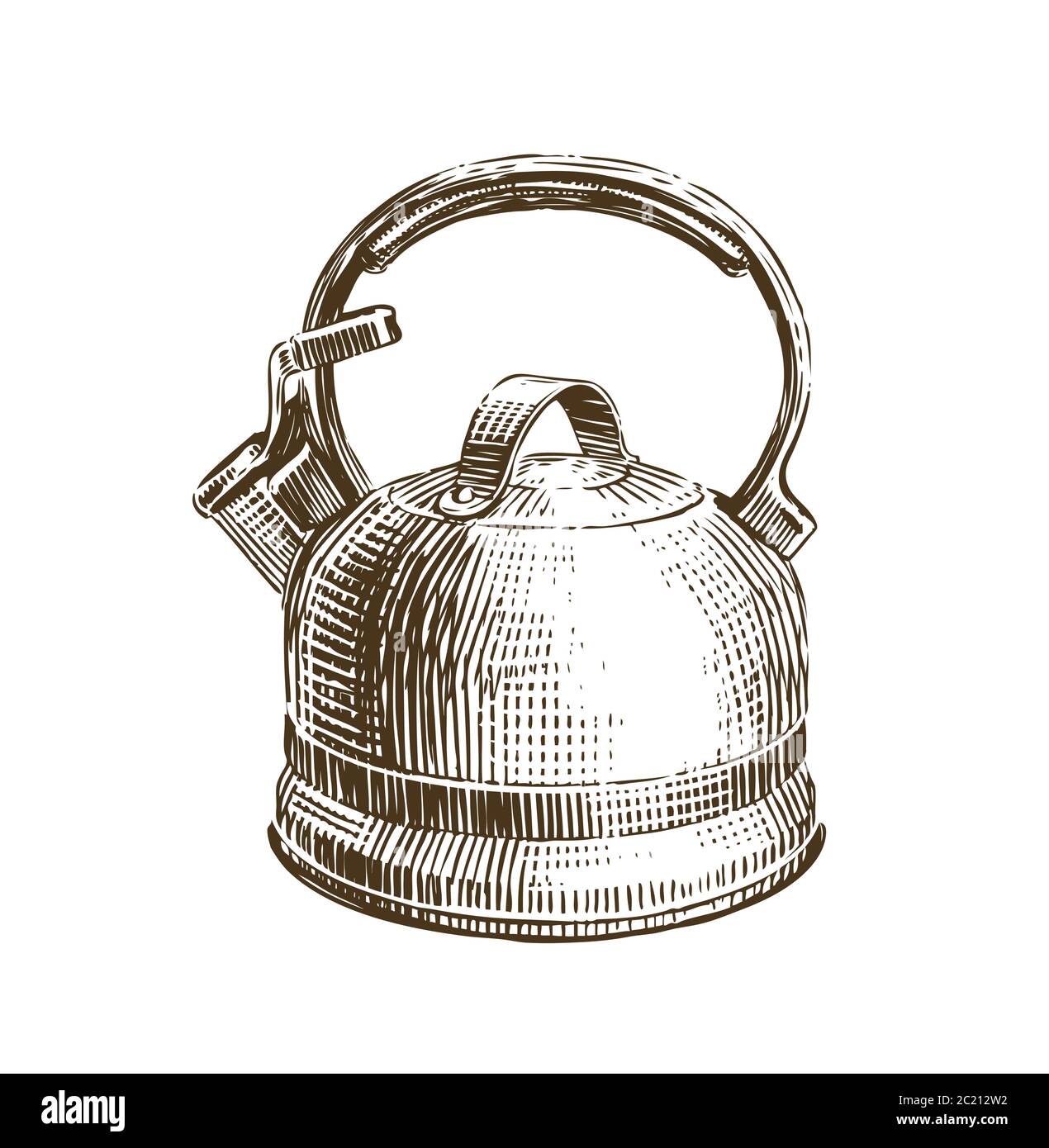 Kettle Vector Sketch Vector  Photo Free Trial  Bigstock