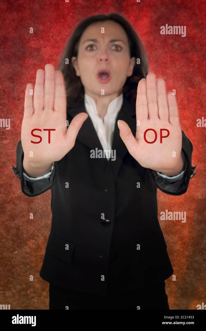 Stop Stock Photo