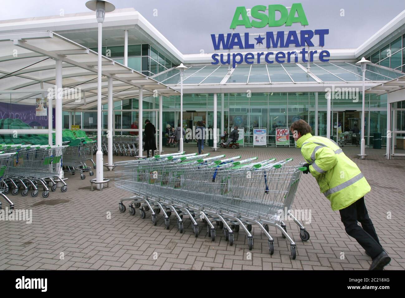 Asda Wal Mart supermarket in Sheffield England Photo David Levenson