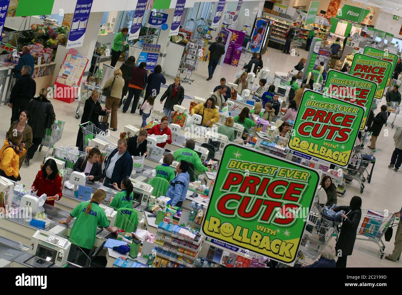 Asda Wal Mart supermarket in Sheffield England Photo David Levenson