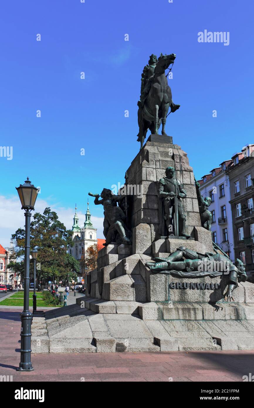 Monument of the Battle of Tannenberg Stock Photo - Alamy