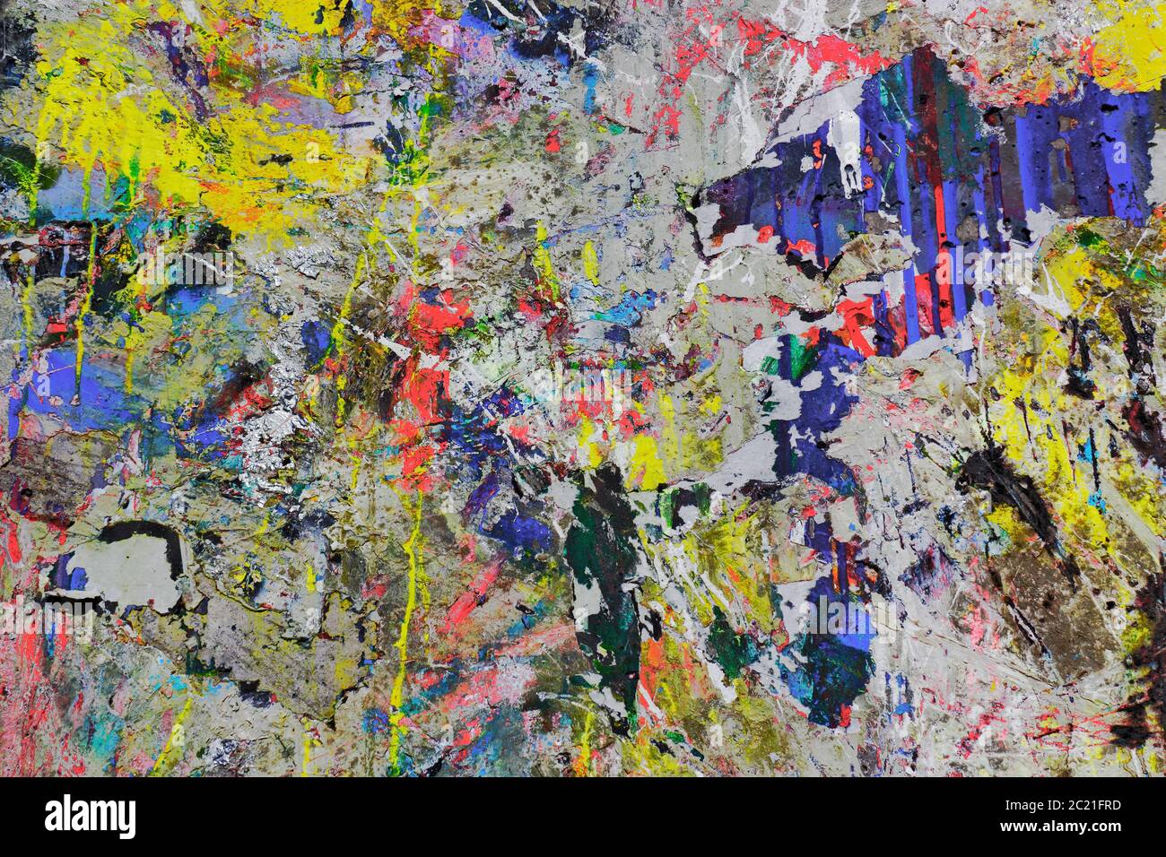 wall painting Stock Photo