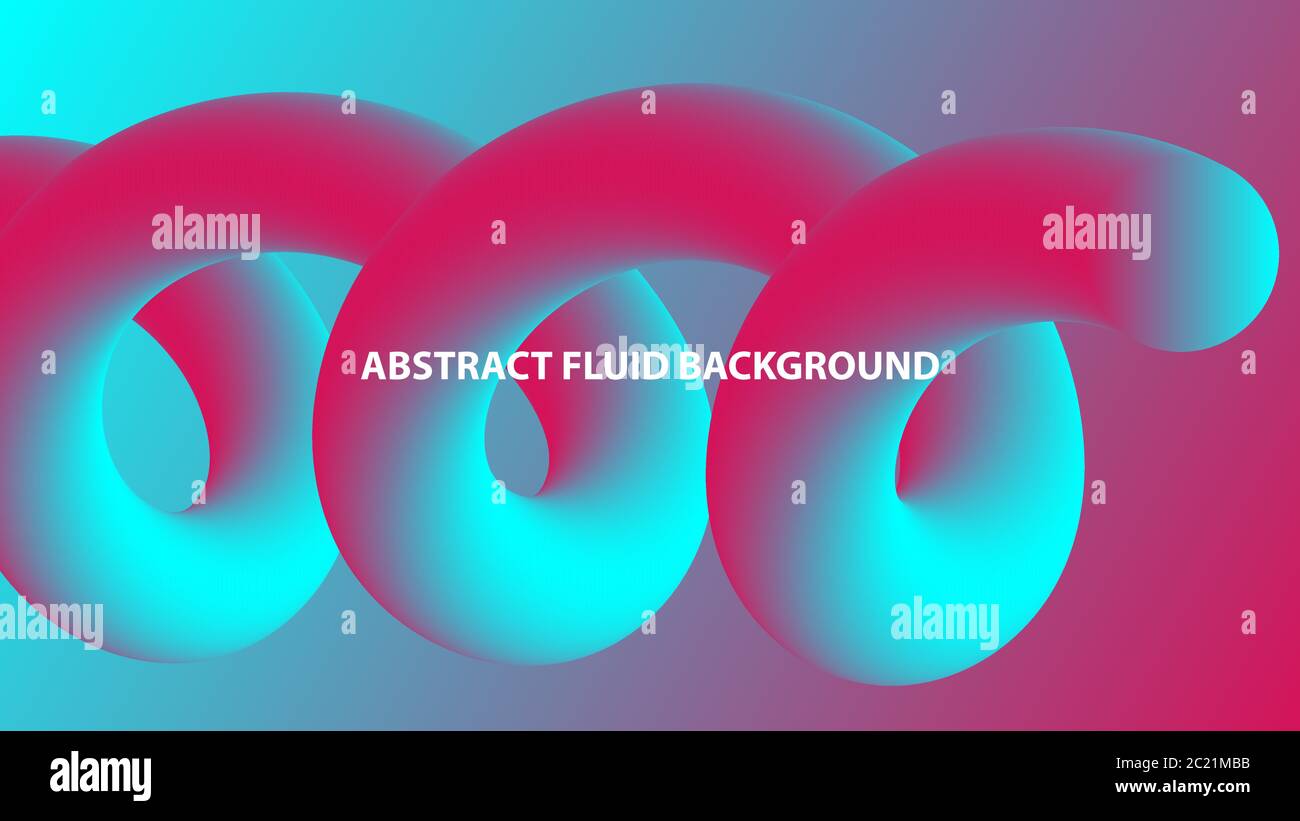 Abstract fluid gradient background, vector illustration Stock Vector ...