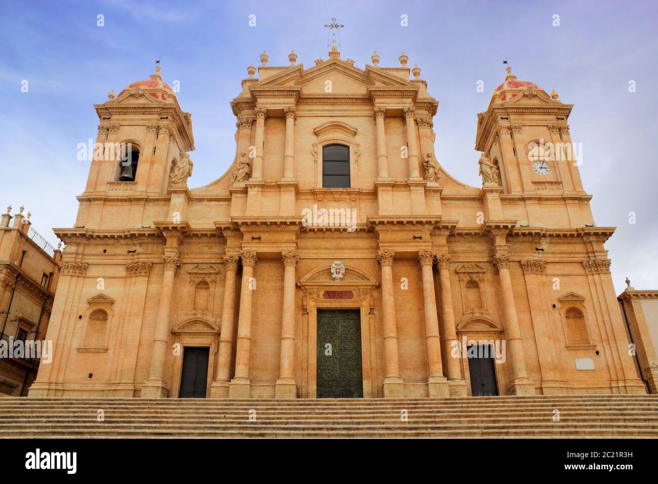 Cathedral of Noto Stock Photo - Alamy