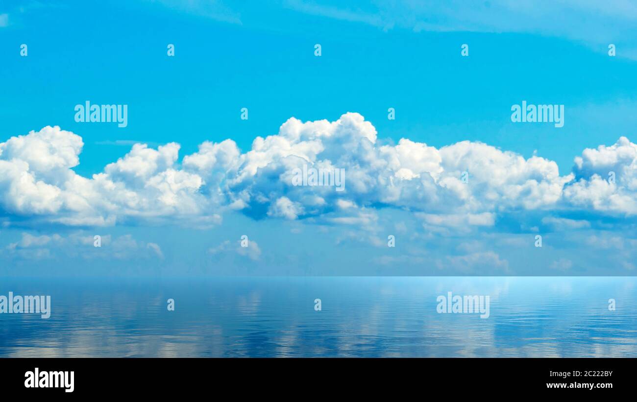 Ocean in horizon hi-res stock photography and images - Alamy