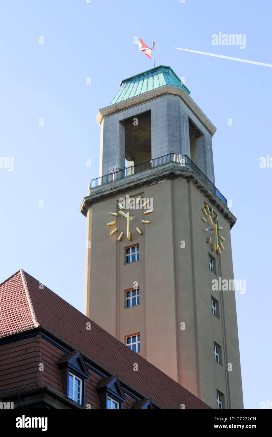 Spandau Town Hall Stock Photo