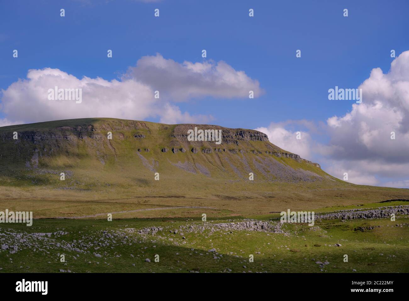Pen-y-ghent in the Yorkshire Dales National Park Stock Photo
